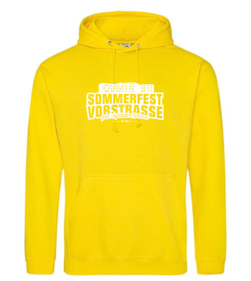 Produktfoto "Sommerfest Hoodie - Sun Yellow"