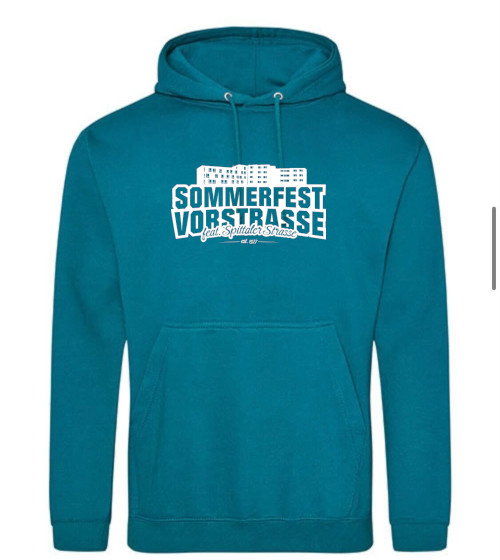 Produktfoto "Sommerfest Hoodie - Jade"