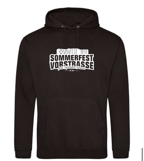 Produktfoto "Sommerfest Hoodie - Jet Black"