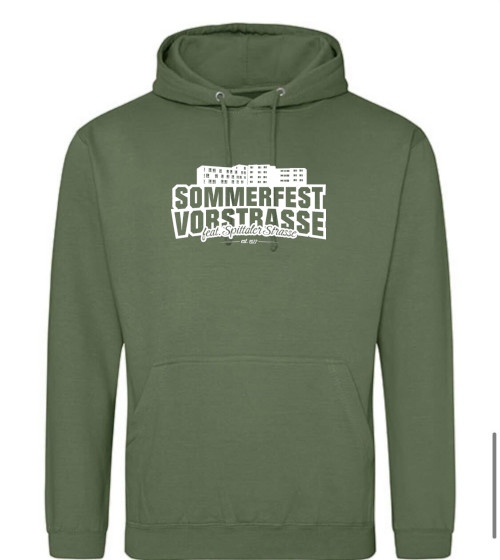 Produktfoto "Sommerfest Hoodie - Earthy Green"