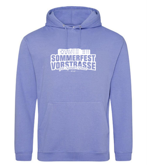 Produktfoto "Sommerfest Hoodie - True Violet"